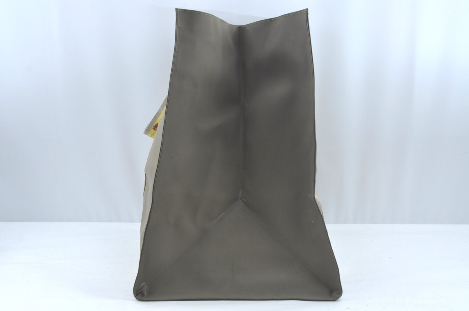 Authentic Louis Vuitton LV Cup 2003 Limited Tote Bag Gray Yellow D60181 LV L0464