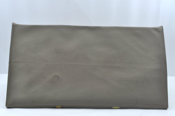 Authentic Louis Vuitton LV Cup 2003 Limited Tote Bag Gray Yellow D60181 LV L0464