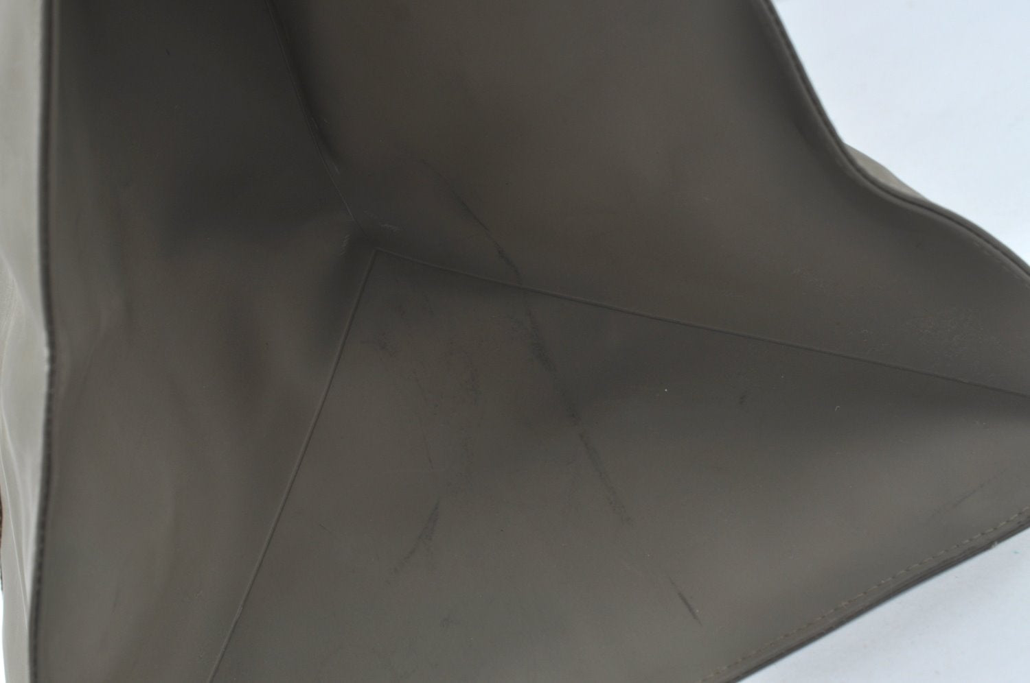 Authentic Louis Vuitton LV Cup 2003 Limited Tote Bag Gray Yellow D60181 LV L0464