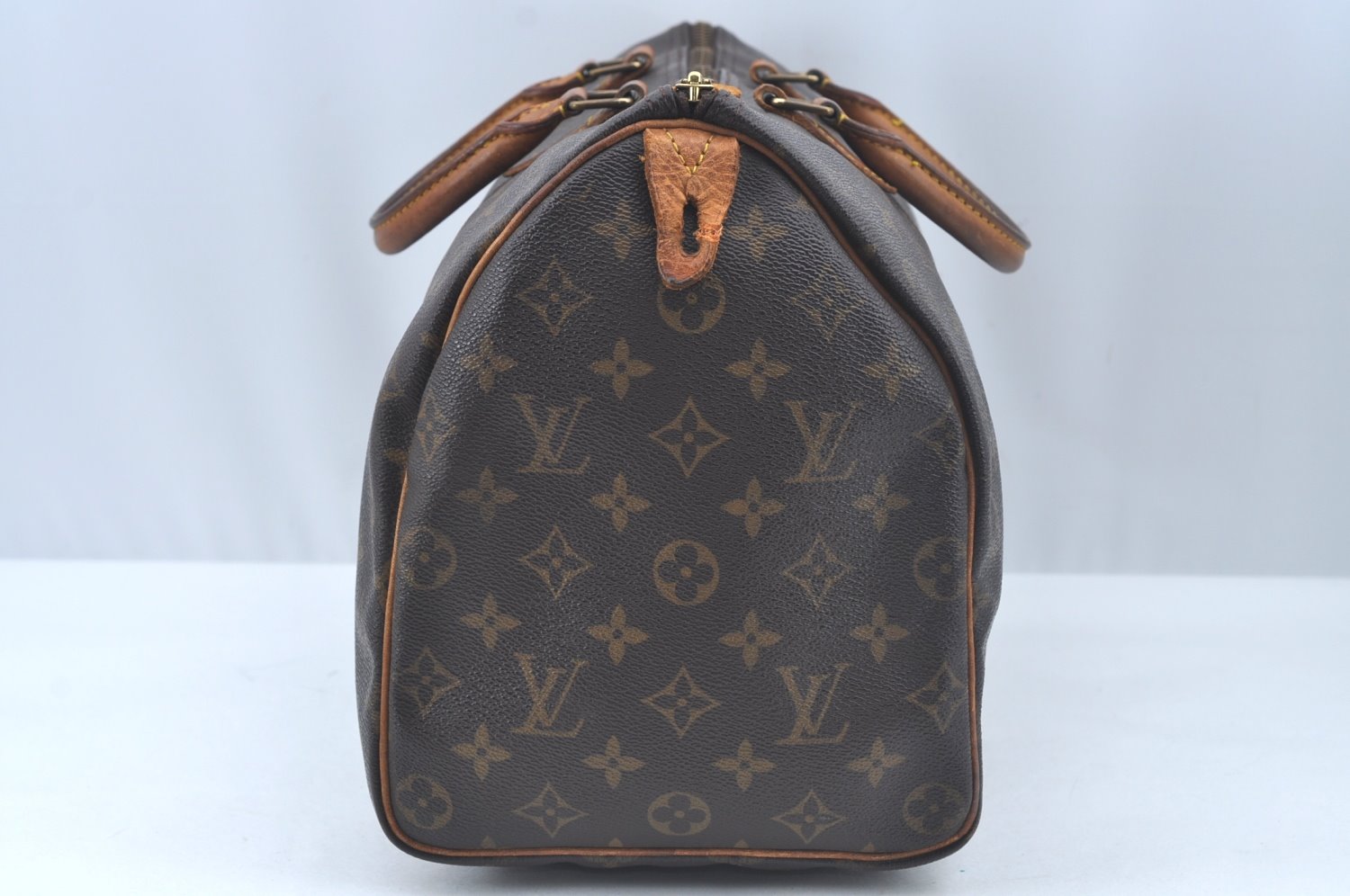 Authentic Louis Vuitton Monogram Speedy 35 Hand Boston Bag M41524 LV L0465