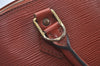 Authentic Louis Vuitton Epi Alma PM Hand Bag Brown M52143 LV L0466