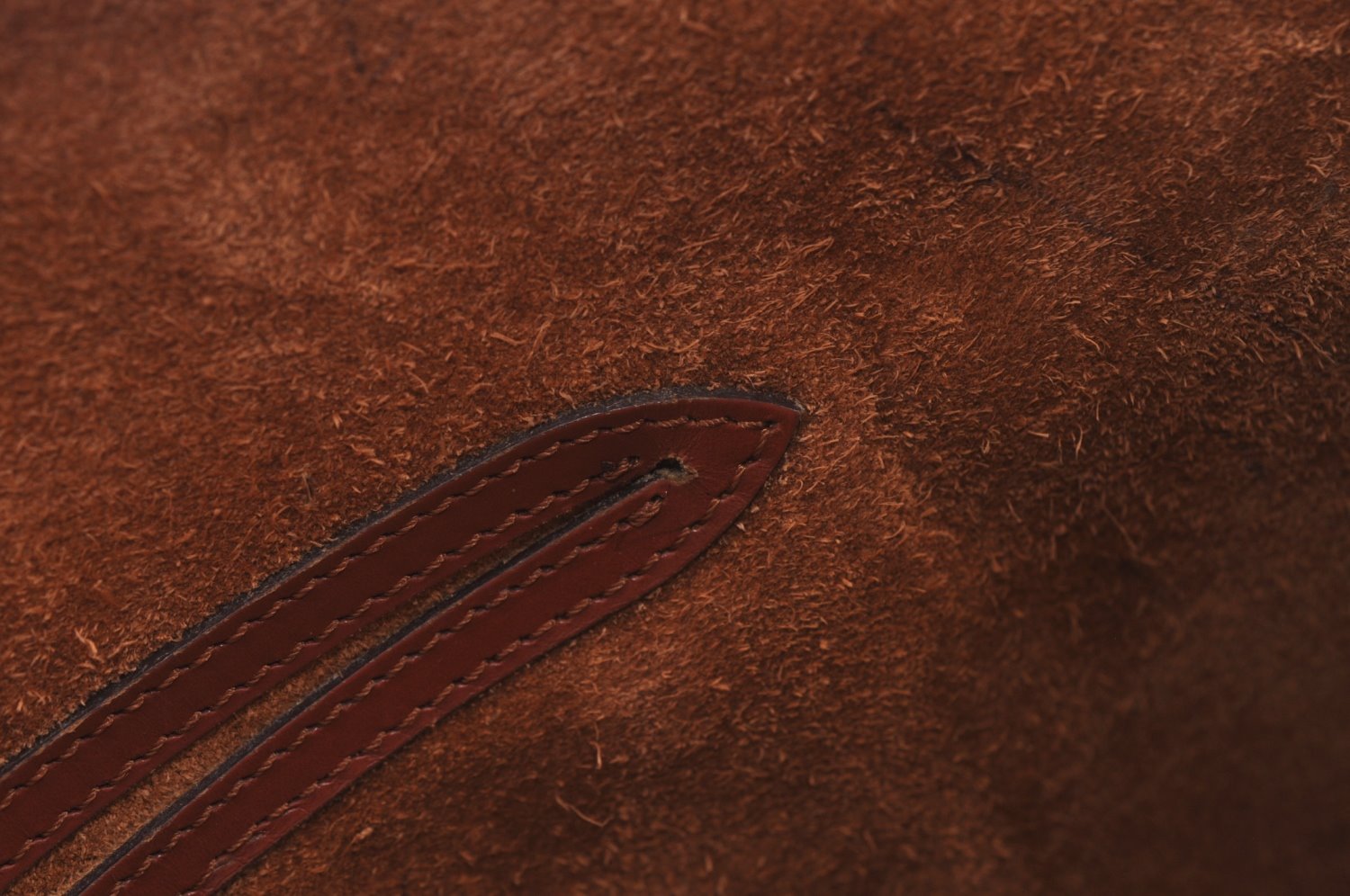 Authentic Louis Vuitton Epi Alma PM Hand Bag Brown M52143 LV L0466