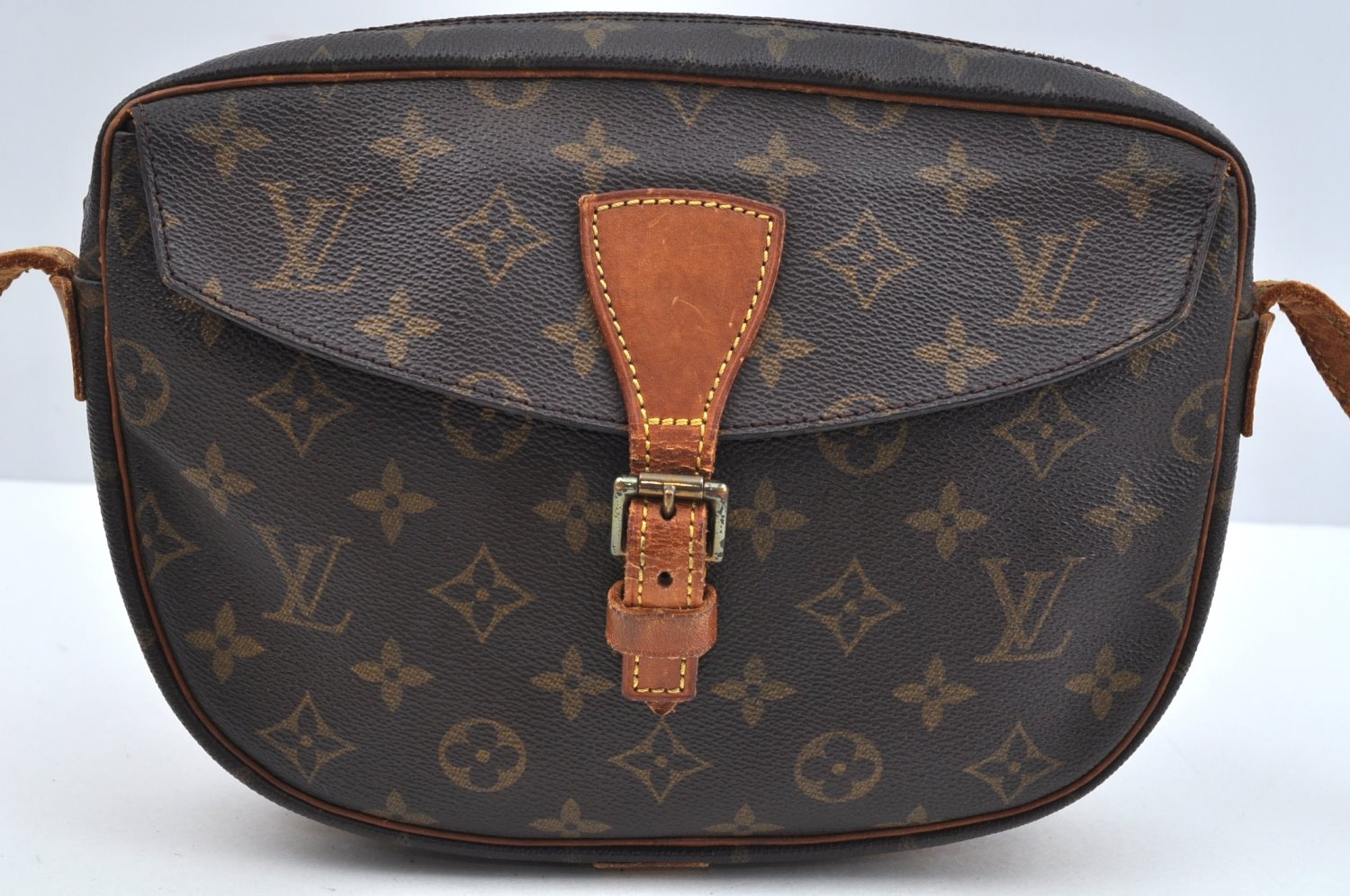 Authentic Louis Vuitton Monogram Jeune Fille MM Shoulder Cross Bag Junk L0468