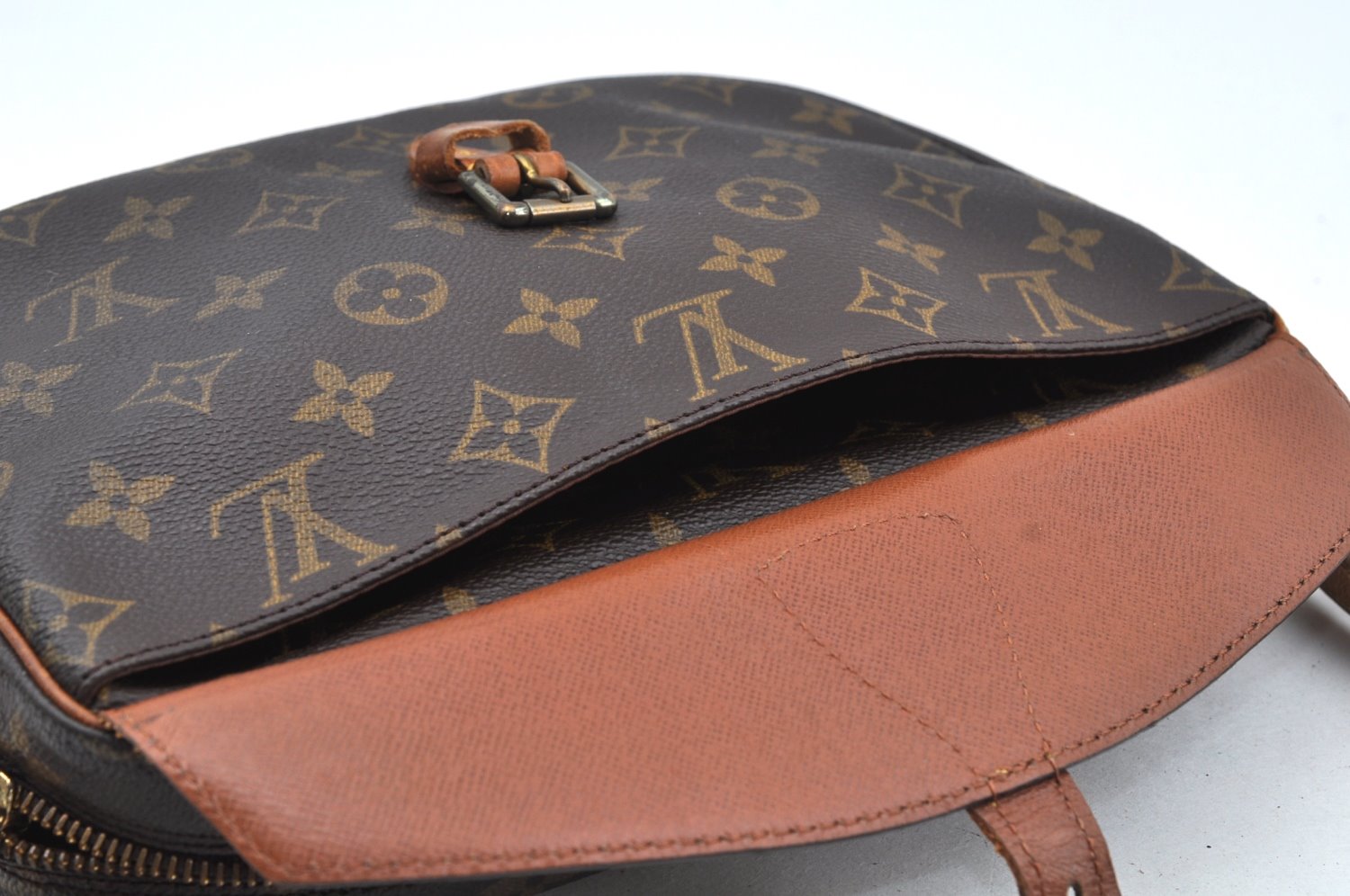 Authentic Louis Vuitton Monogram Jeune Fille MM Shoulder Cross Bag Junk L0468