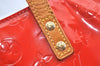 Authentic Louis Vuitton Vernis Reade PM Hand Bag Red M91088 LV L0469