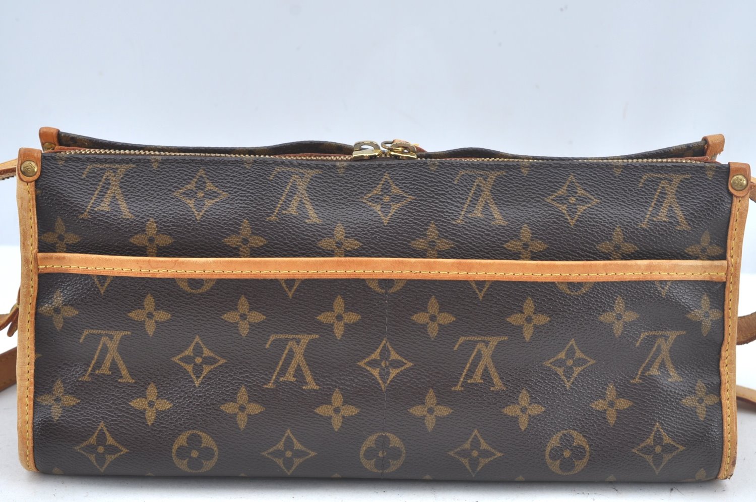 Auth Louis Vuitton Monogram Popincourt Long Shoulder Cross Bag M40008 LV L0470