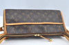 Auth Louis Vuitton Monogram Popincourt Long Shoulder Cross Bag M40008 LV L0470