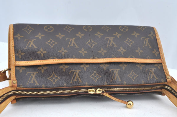 Auth Louis Vuitton Monogram Popincourt Long Shoulder Cross Bag M40008 LV L0470