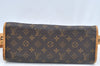 Auth Louis Vuitton Monogram Popincourt Long Shoulder Cross Bag M40008 LV L0470