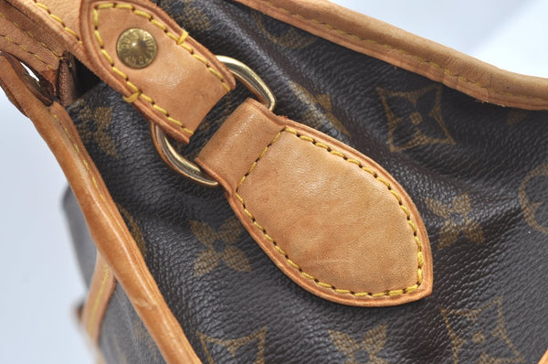 Auth Louis Vuitton Monogram Popincourt Long Shoulder Cross Bag M40008 LV L0470