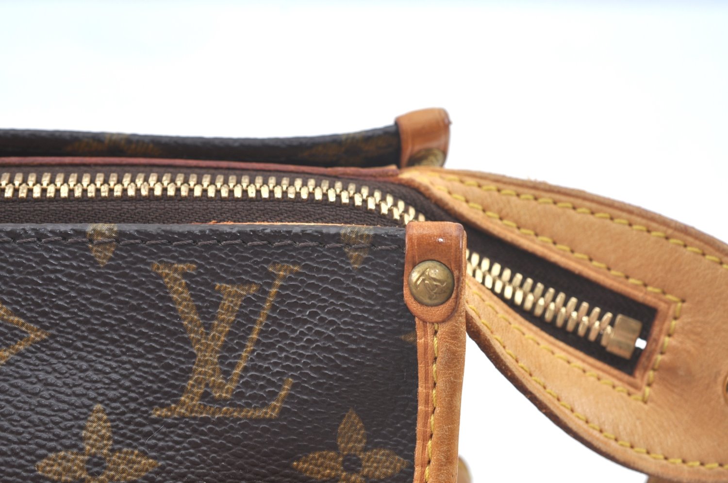 Auth Louis Vuitton Monogram Popincourt Long Shoulder Cross Bag M40008 LV L0470