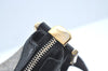 Authentic GUCCI GG Crystal Shoulder Cross Body Bag Purse PVC Leather Black L0471