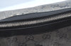 Authentic GUCCI GG Crystal Shoulder Cross Body Bag Purse PVC Leather Black L0471