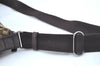 Authentic GUCCI Shoulder Cross Body Bag Purse GG Canvas Leather Brown L0473