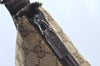 Authentic GUCCI Shoulder Cross Body Bag Purse GG Canvas Leather Brown L0473