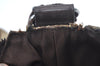 Authentic GUCCI Shoulder Cross Body Bag Purse GG Canvas Leather Brown L0473