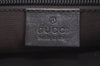 Authentic GUCCI Shoulder Cross Body Bag Purse GG Canvas Leather Brown L0473