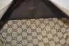 Authentic GUCCI Shoulder Cross Body Bag Purse GG Canvas Leather Brown L0473