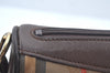 Authentic Burberrys Nova Check Shoulder Cross Body Bag Canvas Beige Junk L0474