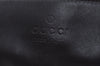 Authentic GUCCI Vintage Hand Tote Bag GG Canvas Leather Brown L0475