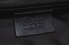 Authentic GUCCI Vintage Hand Tote Bag GG Canvas Leather Brown L0475
