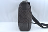 Authentic GUCCI Shoulder Cross Body Bag GG Canvas Leather Brown L0478