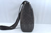 Authentic GUCCI Shoulder Cross Body Bag GG Canvas Leather Brown L0478