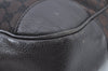 Authentic GUCCI Shoulder Cross Body Bag GG Canvas Leather Brown L0478