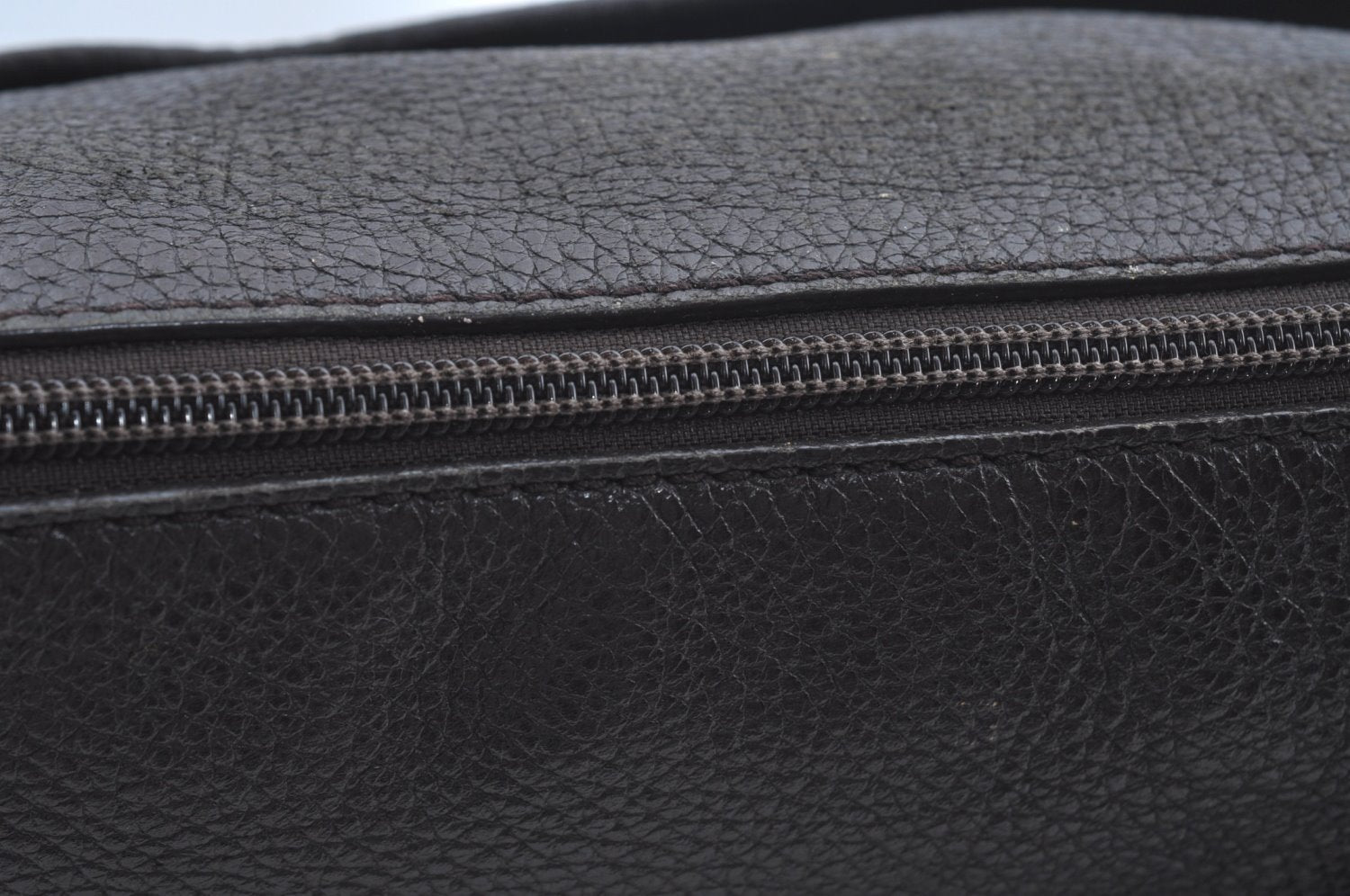 Authentic GUCCI Shoulder Cross Body Bag GG Canvas Leather Brown L0478