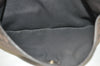 Authentic GUCCI Shoulder Cross Body Bag GG Canvas Leather Brown L0478