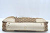 Authentic GUCCI Sherry Line Princy Ribbon Tote Bag GG Canvas 163805 Beige L0479