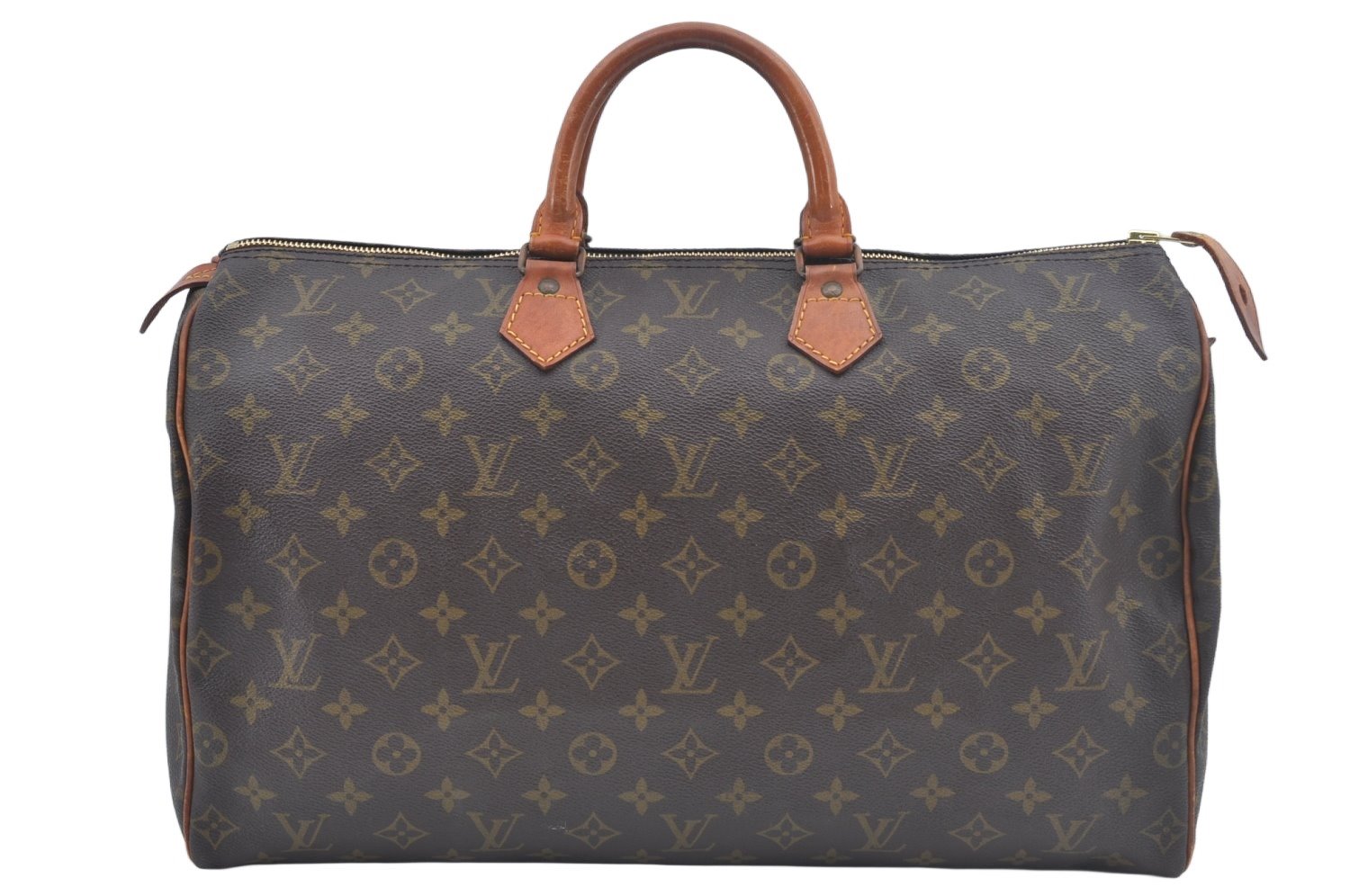 Authentic Louis Vuitton Monogram Speedy 40 Hand Boston Bag Old Model LV L0481