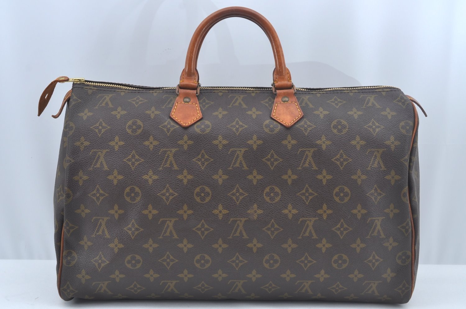 Authentic Louis Vuitton Monogram Speedy 40 Hand Boston Bag Old Model LV L0481