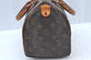 Authentic Louis Vuitton Monogram Speedy 25 Boston Hand Bag M41528 LV Junk L0482