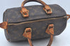 Authentic Louis Vuitton Monogram Speedy 25 Boston Hand Bag M41528 LV Junk L0482