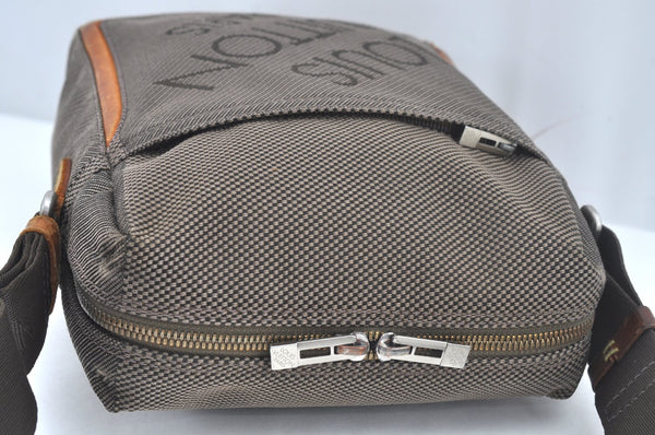 Authentic Louis Vuitton Damier Geant Citadin NM Shoulder Bag M93224 Brown L0483