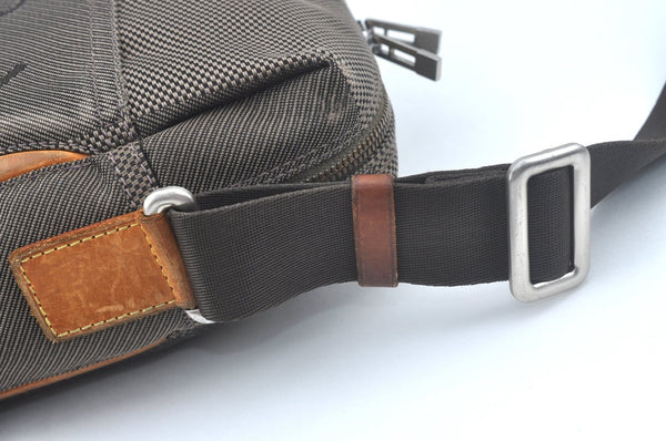 Authentic Louis Vuitton Damier Geant Citadin NM Shoulder Bag M93224 Brown L0483