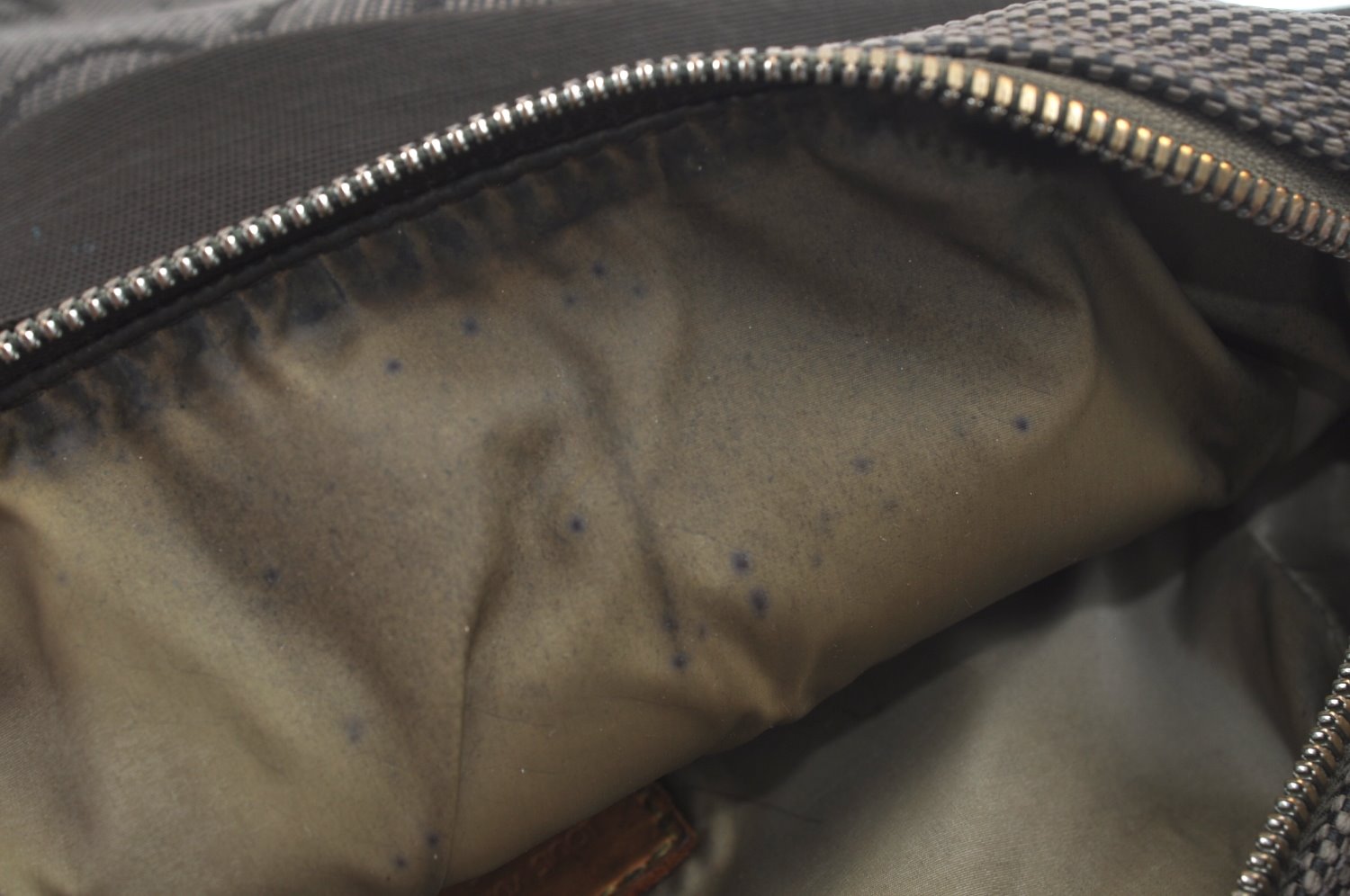 Authentic Louis Vuitton Damier Geant Citadin NM Shoulder Bag M93224 Brown L0483