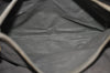Authentic CELINE C Macadam Blason Pattern Hand Bag Suede Leather Brown L0485
