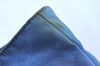 Authentic GUCCI Vintage Shoulder Tote Bag GG Nylon Leather 295252 Blue L0486