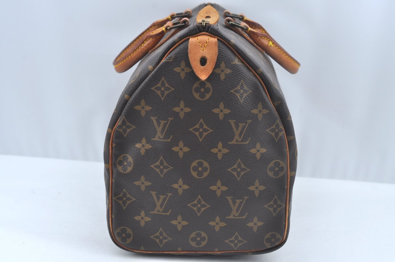 Authentic Louis Vuitton Monogram Speedy 35 Hand Boston Bag M41524 LV L0491