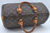 Authentic Louis Vuitton Monogram Speedy 35 Hand Boston Bag M41524 LV L0491