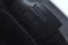 Authentic GUCCI Vintage Hand Tote Bag GG Canvas Leather Black L0498