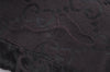 Authentic GUCCI Vintage Hand Tote Bag GG Canvas Leather Black L0498