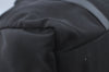 Authentic GUCCI Boston Sholuder Hand Bag Nylon Leather 0120408 Black L0500