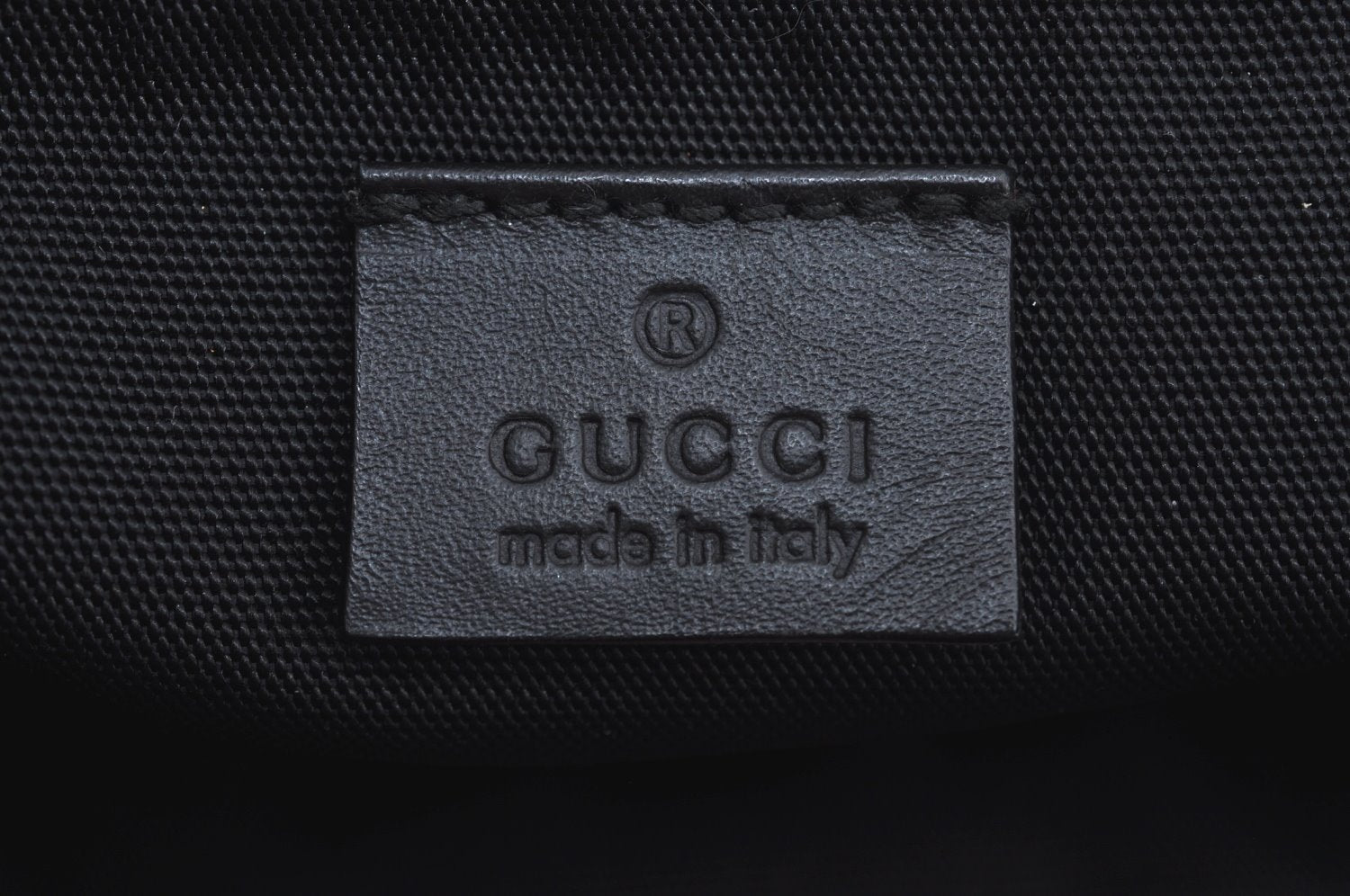 Authentic GUCCI Boston Sholuder Hand Bag Nylon Leather 0120408 Black L0500