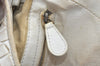 Authentic BOTTEGA VENETA Intrecciato Leather Shoulder Bag White L0501