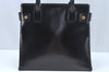 Authentic GUCCI Hand Bag Leather Black Junk L0505