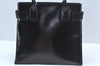 Authentic GUCCI Hand Bag Leather Black Junk L0505