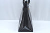 Authentic GUCCI Hand Bag Leather Black Junk L0505